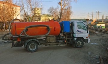 Откачка канализации в частном доме